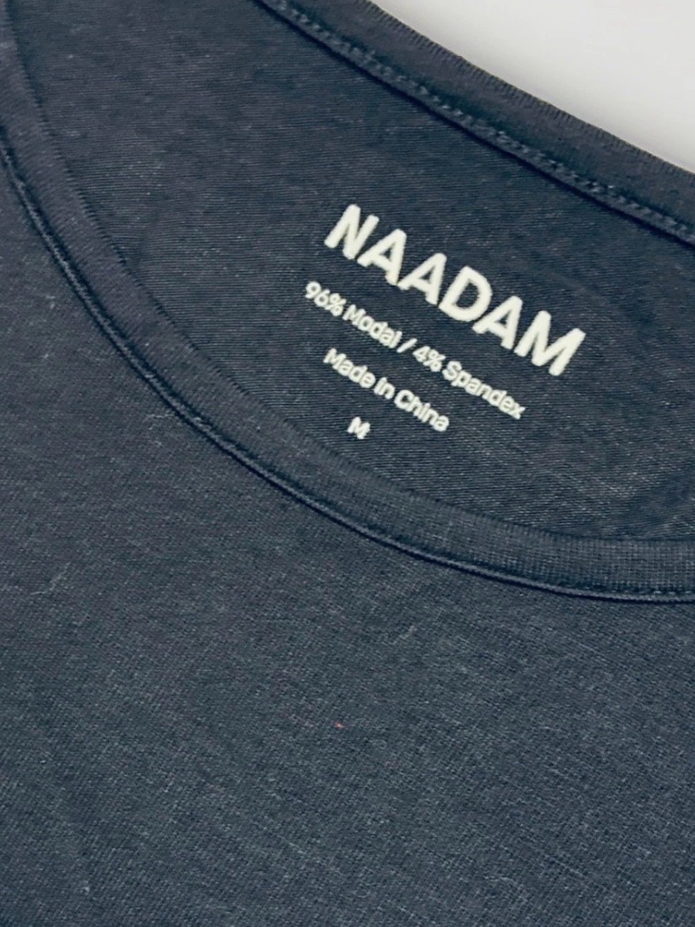 Naadam modal Top Woman Medium Quiet Luxury Soft Parisian Minimalist (09G0597)